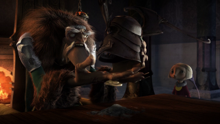 Cartoon character food fireplace demon - a fire place free wallpaper