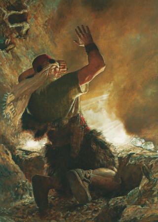 Man bird woman reaching out - radiant free wallpaper for mobile