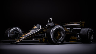 Black gold racecar black background - a gold stripe free wallpaper