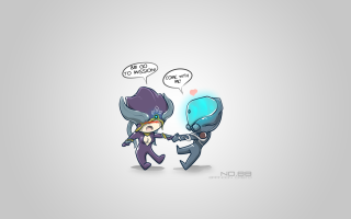 Cartoon couple holding hands light - a light bulb free wallpaper