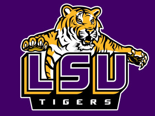 Lsu tiger logo purple background - the viewer free wallpaper for desktop