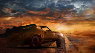 Car driving road sky clouds 3 - apocalyptic free wallpaper