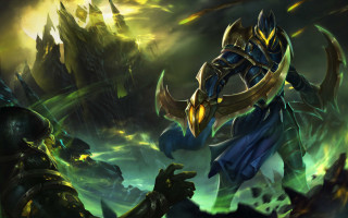 Man blue suit sword demon 2 - a blue suit holding free wallpaper