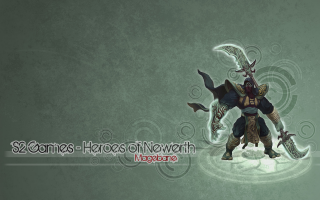 Man sword demon back action - art of brom free wallpaper