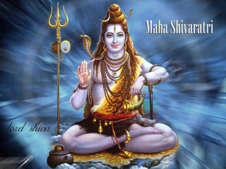 Hindu god sitting rock staff - a painting of a hindu god free wallpaper