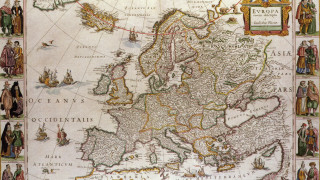 Europe map major cities towns - aldus manutiu free wallpaper