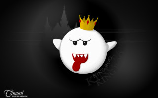 White ghost crown castle black - charles bird king free wallpaper for desktop
