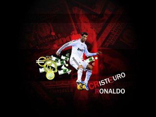 Man kicking soccerball money redbackground - a man kicking free wallpaper
