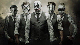 Painted faces men ties group 2 - painted free wallpaper