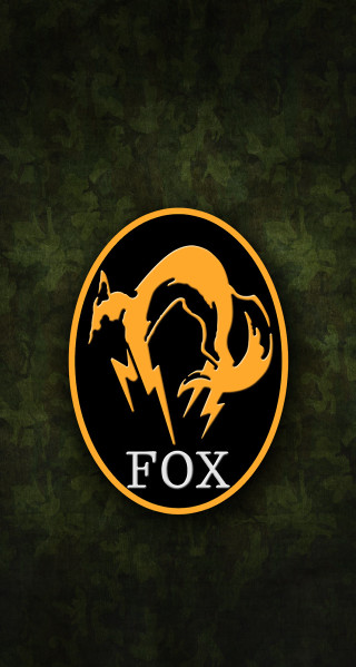 Fox logo green background black - donald sherwood free wallpaper for mobile