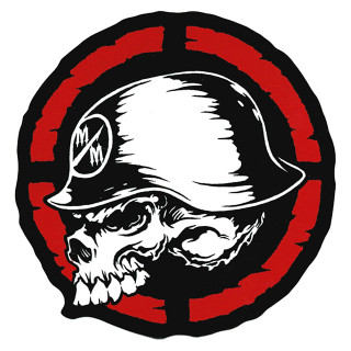 Skull baseball hat red circle - a skull free wallpaper for tablet