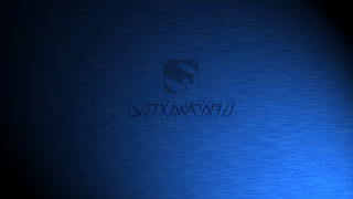 Blue metal background nerdvanting logo - final fantasy free wallpaper