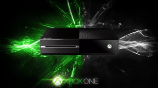 Xbox one green lights night - design free wallpaper for desktop