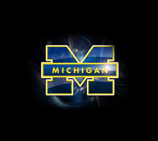 Michigan derek hill logo typographic - international free wallpaper for tablet