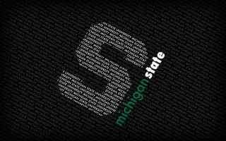 Black background green font text - mosaic free wallpaper for desktop