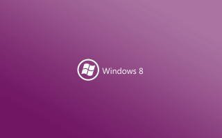 Purple background windows8 logo white - a white circle in the middle of the image free wallpaper