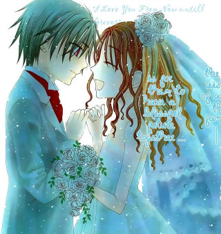 Couple kissing snow quote image - you free wallpaper for tablet