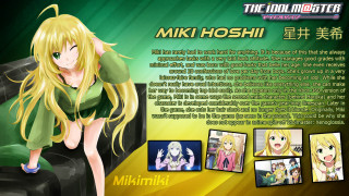 Hoshii miki character portrait smile - character sheet free wallpaper