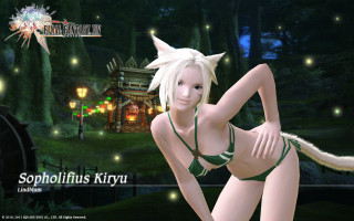 Woman bikini forest house firework - inspired free wallpaper for desktop