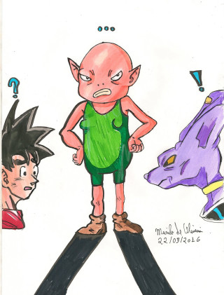 Man green shirt purple dragon - free sci-fi wallpaper for mobile