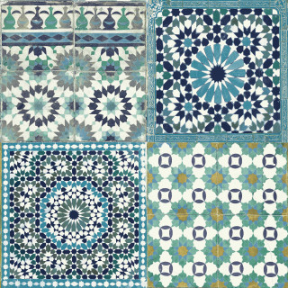 Argyle checkered honeycomb tiles flower - a wallpaper background free wallpaper for tablet