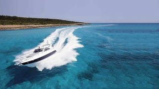 Boat shore island sky water - the water near a shore line free wallpaper