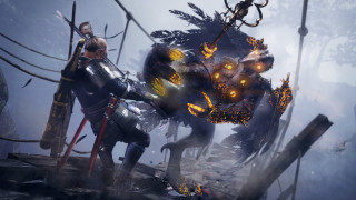 Man armor giant robot forest - a man in armor free wallpaper for desktop