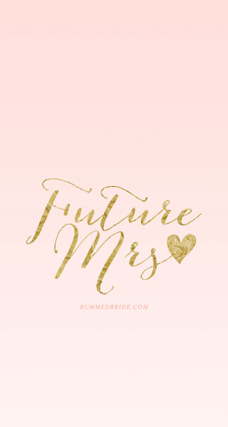 Pink gold wedding card heart - future free wallpaper for mobile