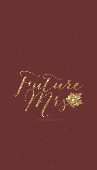 Red background gold lettering future - claire hummel free wallpaper for mobile