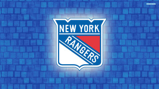 Rangers logo blue brick wall - david park free wallpaper