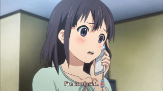 Woman talking cell phone caption - im free wallpaper for desktop