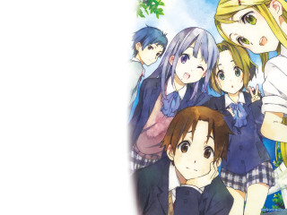 Anime characters group tree sky - cedric seaut keos masons free wallpaper for desktop