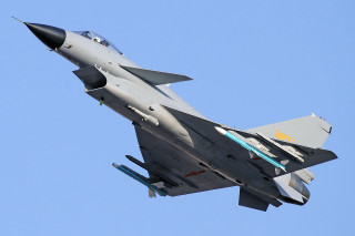 Fighter jet blue sky clouds 10 - the side of the jet free wallpaper