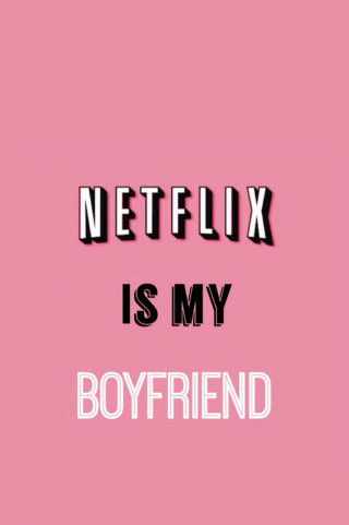 Pink background netflix boyfriend poster - text free wallpaper for mobile