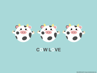 Three cows with horns cow - corneille free wallpaper