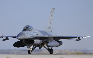 Fighter jet airport runway sky - a fighter free wallpaper