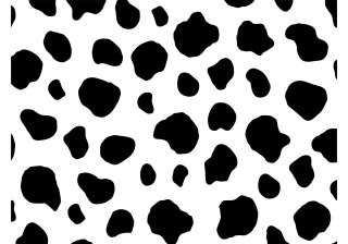 Black white cow print pattern - daarken free wallpaper