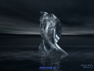 Sculpture woman water sky background - a sky background and a caption free wallpaper