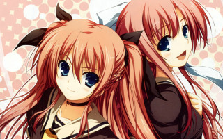 Anime girls blue eyes long 2 - circle free wallpaper