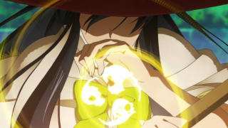 Woman yellow object hat green - a yellow object free wallpaper