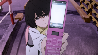 Girl holding pink phone sad - a girl holding free wallpaper for desktop