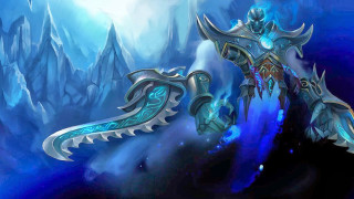 Giant painting artwork monster portrait - fan kuan free wallpaper