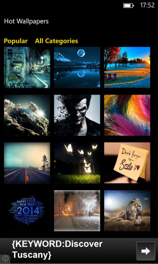 Cell phone screen images gallery - a bunch of pictures free wallpaper