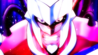 Weird face suit galaxy fireworks - a weird face free wallpaper