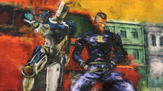 Man bench horse building yellow - a bench next free wallpaper