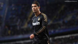 Man black uniform playing soccer - soccer free wallpaper