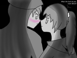 Couple kissing dark room black - romanticism free wallpaper