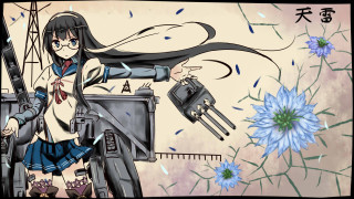 Woman gun box lock flower - a flower in the background free wallpaper