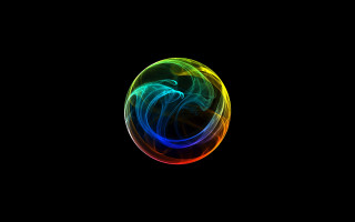 Colorful smoke black background white 2 - plasma free wallpaper