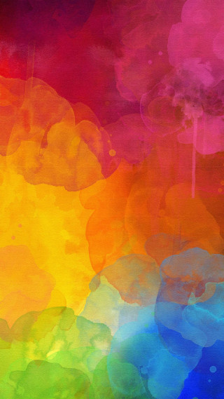 Colorful paint background black border 2 - a colorful background free wallpaper for mobile